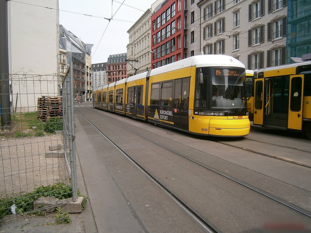 Berlin BVG Strassenbahn ,aufgenommen am 19. 8.2011