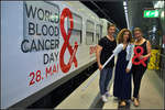 Beim World Blood Cancer Day am 28.