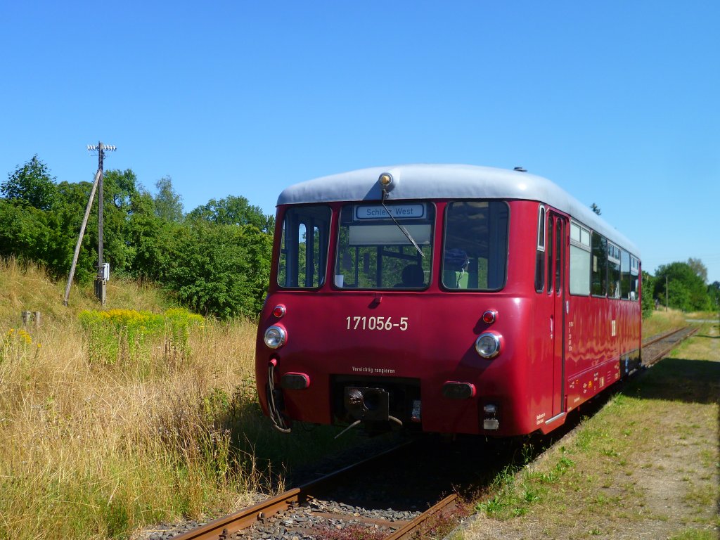171 056 stand am 02.08.13 in M�hltroff