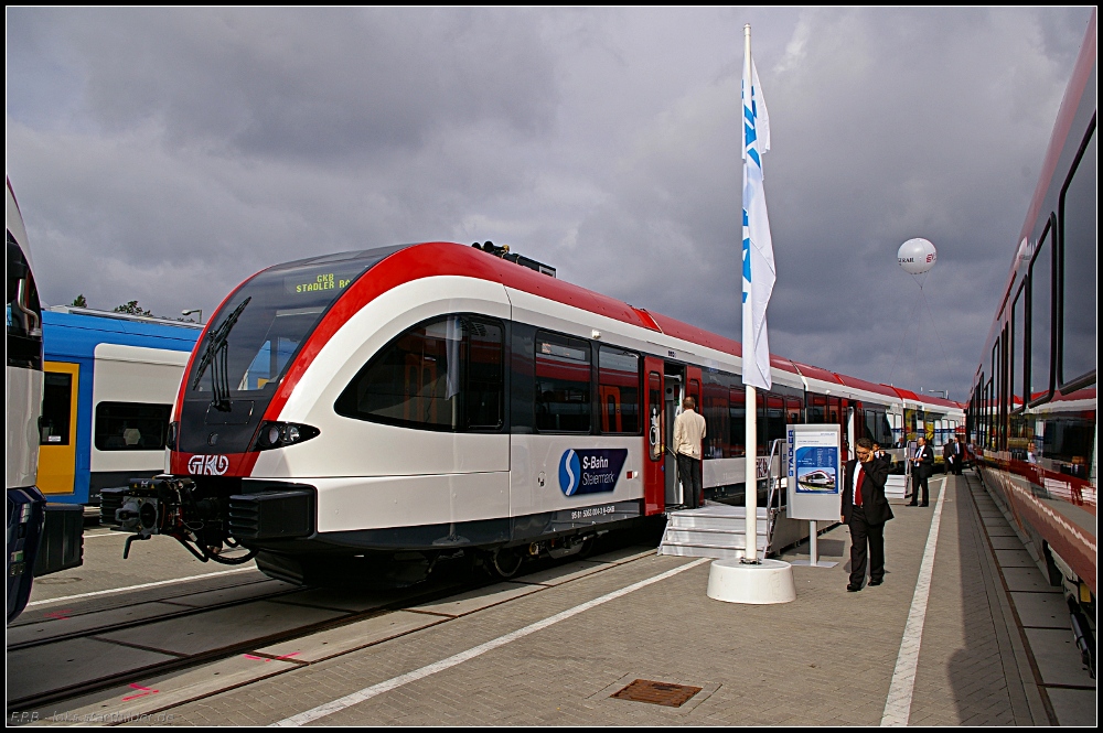 5063 004-3 der S-Bahn Steiermark (NVR-Nummer 95 81 5063 004-3 A-GKB; INNOTRANS 2010 Berlin 21.09.2010)