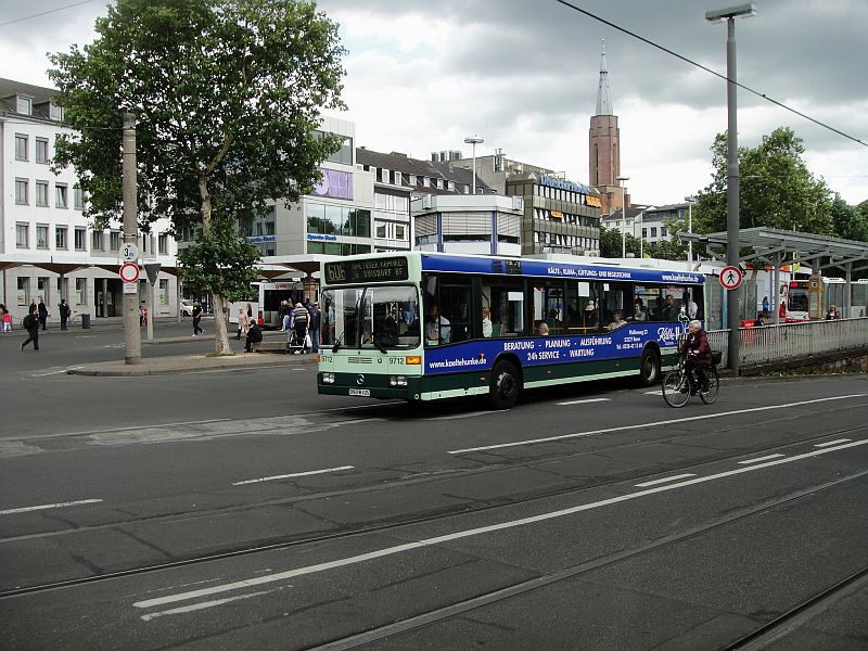 9712 auf Linie 606 am Bonner ZOB