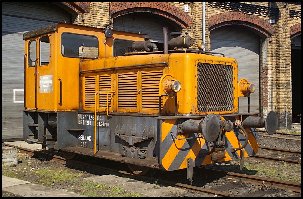 Auch die ehemalige BEWAG 2 zeigte sich den Besuchern bei dem Bw-Fest (7. Berliner Eisenbahnfest, Bw Schöneweide 12.09.2010)