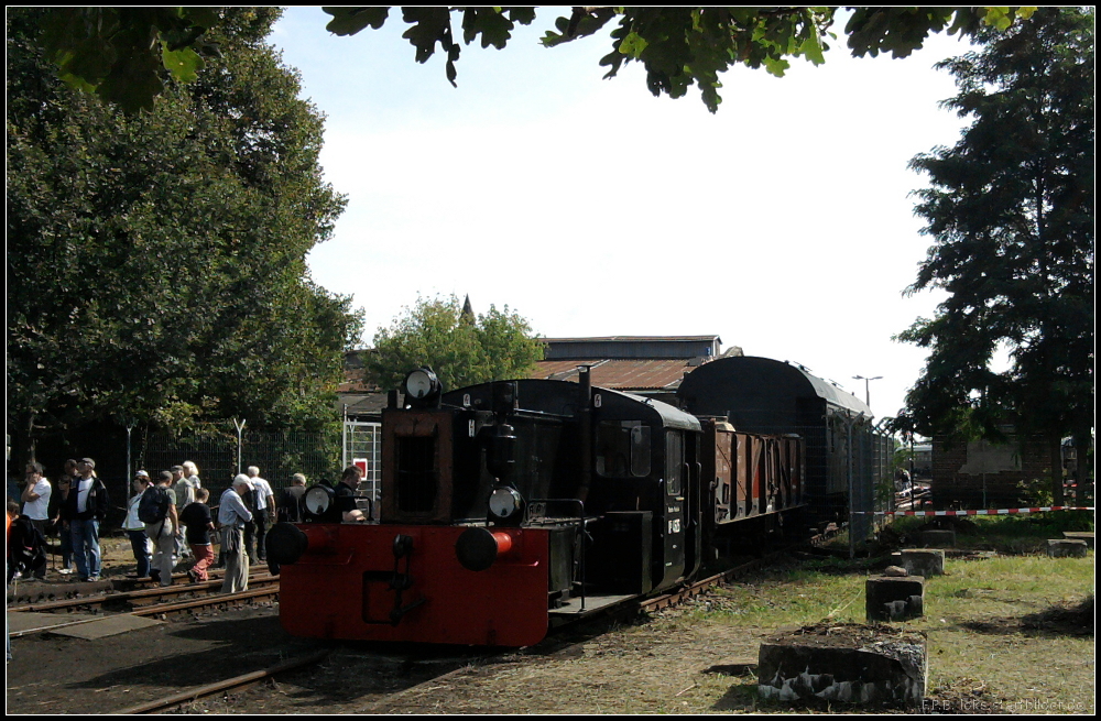 Beim 5. Berliner Eisenbahnfest stand auch die kleine K 4625 fr die Besucher zugnglich abgestellt (gesehen Berlin Bw Schneweide 09.09.2012)