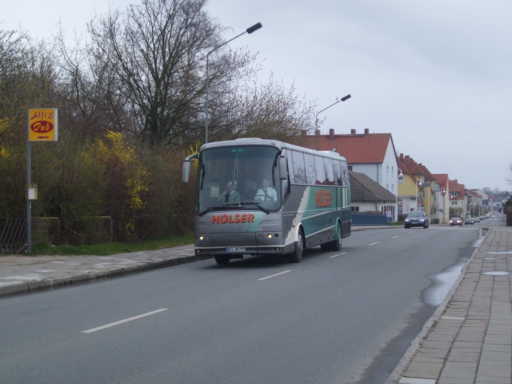 Bova Futura von Hlser aus Deutschland im Stadthafen Sassnitz.
