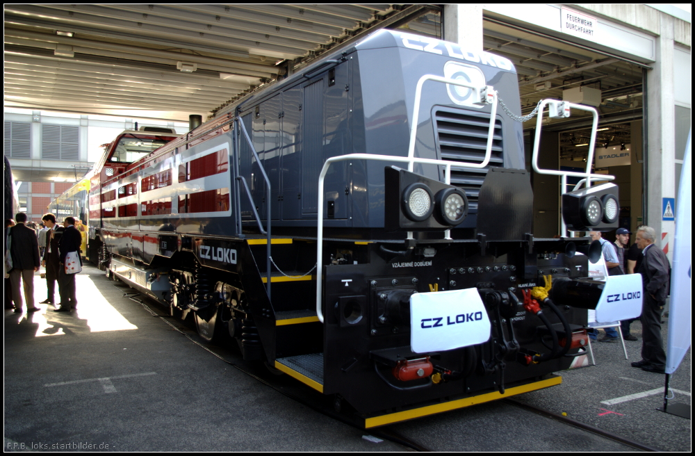 CZ Loko 744 001-9 bei der InnoTrans 2012 in Berlin