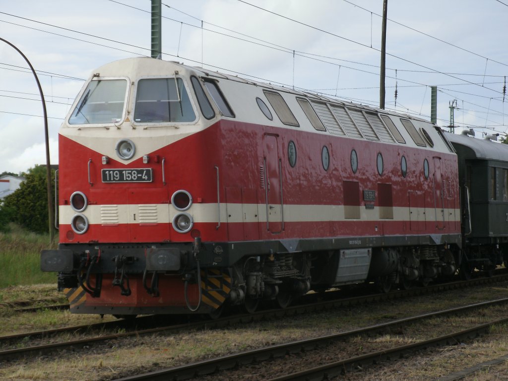 Das Berliner  U-Boot  119 158,am 29.Juni 2013,in Bergen/Rgen.