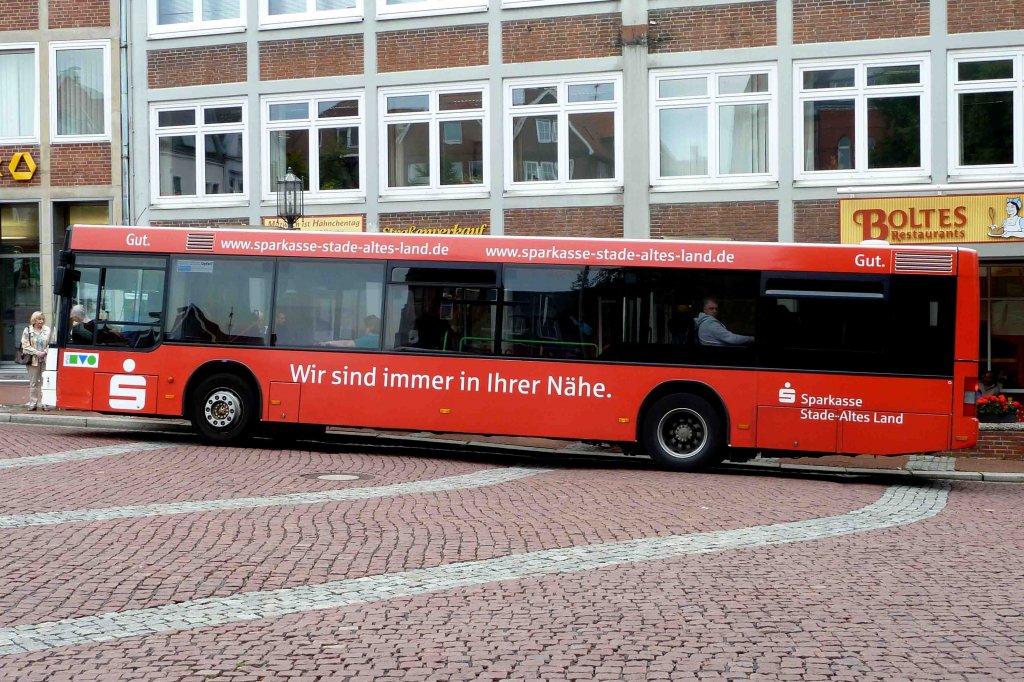 Linienbus der KVG Stade, Juli 2012