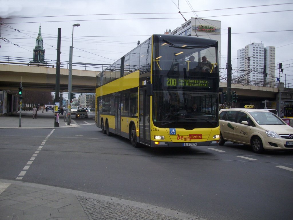 MAN Lion's City DD der BVG in Berlin.

