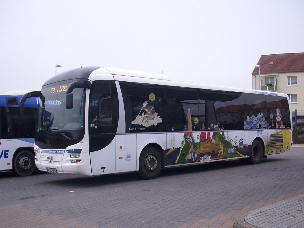 MAN Lion's Regio der RPNV in Bergen.

