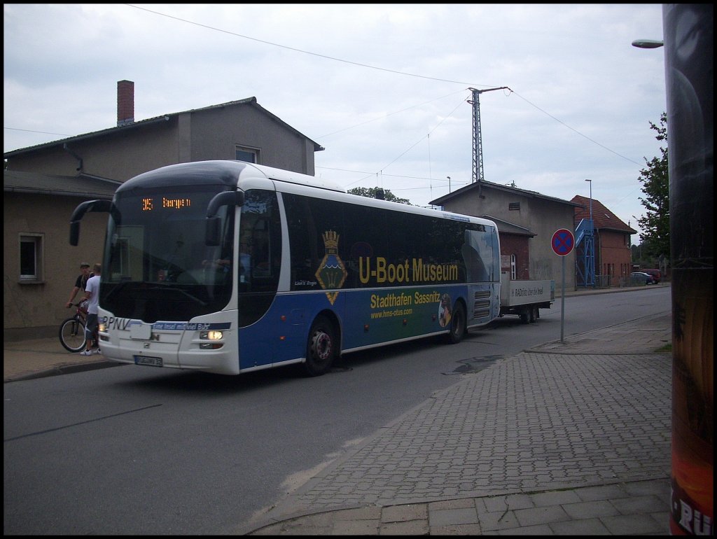 MAN Lion's Regio der RPNV in Bergen.