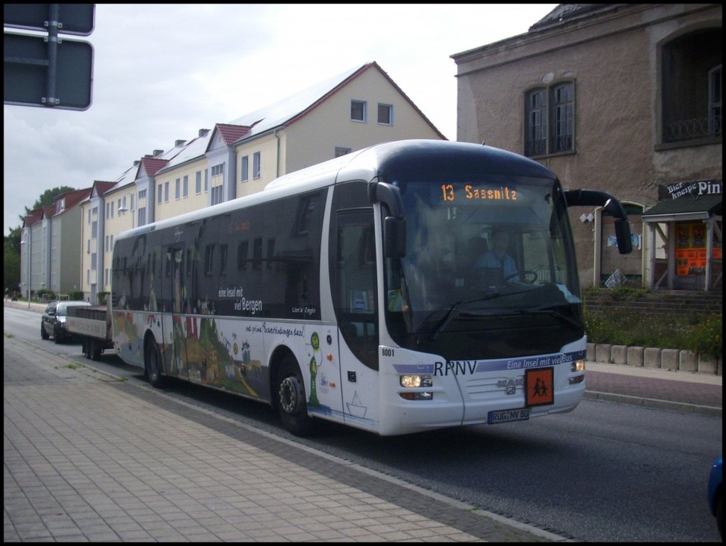 MAN Lion's Regio der RPNV in Sassnitz.