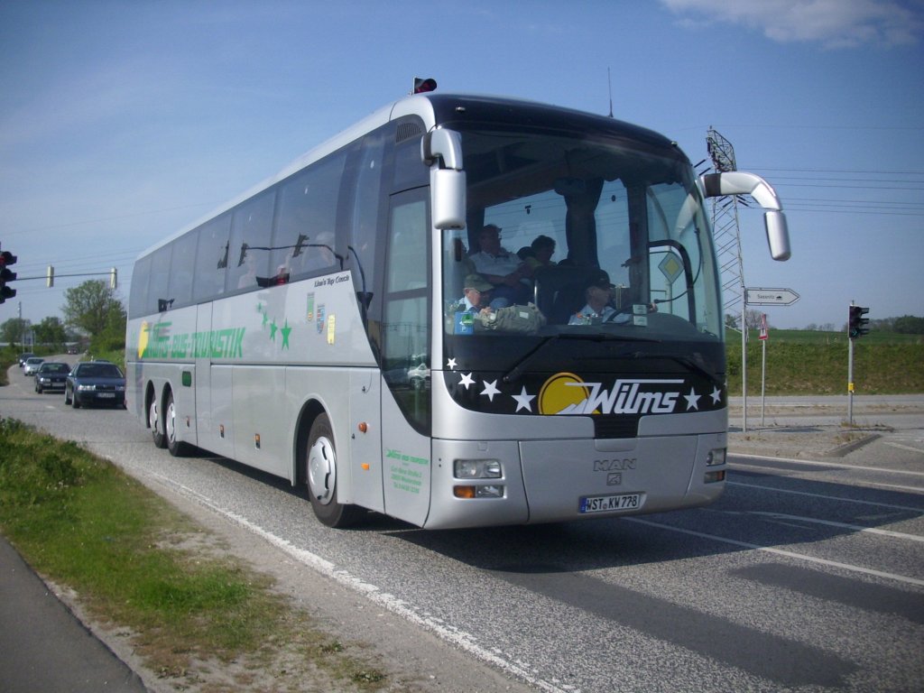 MAN Lion's Top Coach von Wilms aus Deutschland in Mukran.