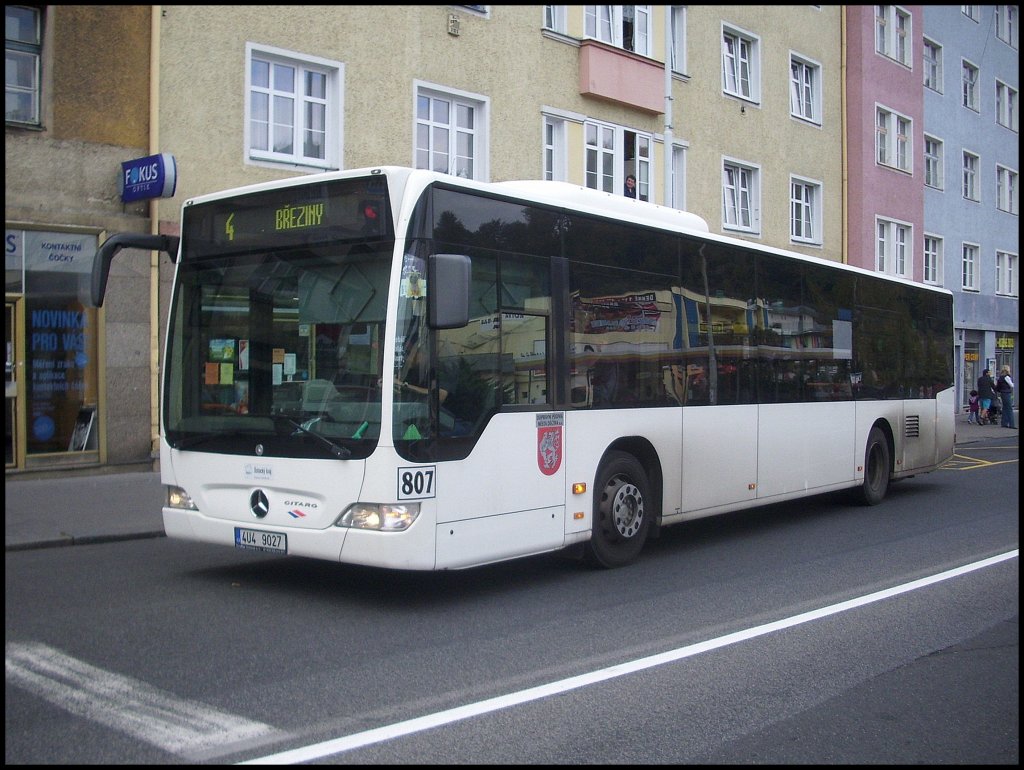 Mercedes Citaro II von Dopravni podnik mesta Decina a.s. in Dĕčn.