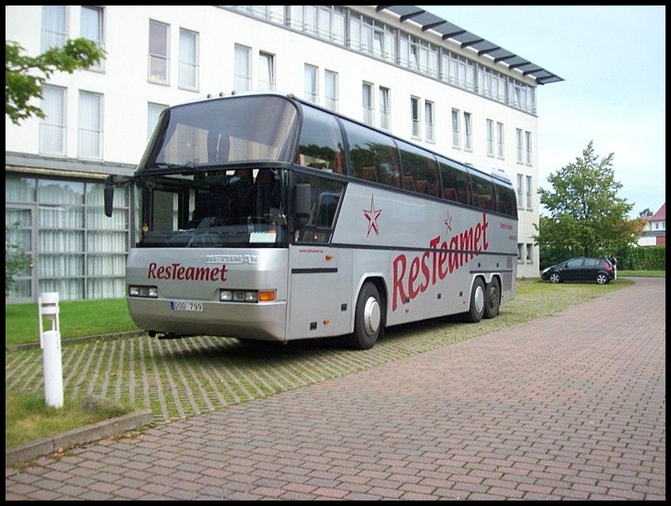 Neoplan Cityliner von ResTeamet aus Schweden in Bergen.