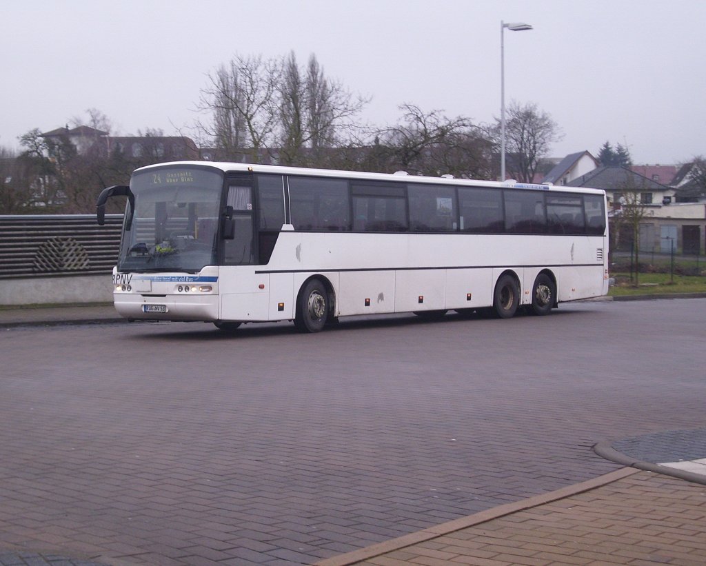 Neoplan Euroliner der RPNV in Bergen. 

