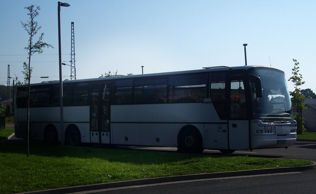 Neoplan Euroliner der RPNV in Sassnitz. 

