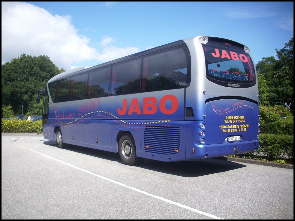 Neoplan Tourliner von Jabo Reisen aus Deutschland in Bergen.