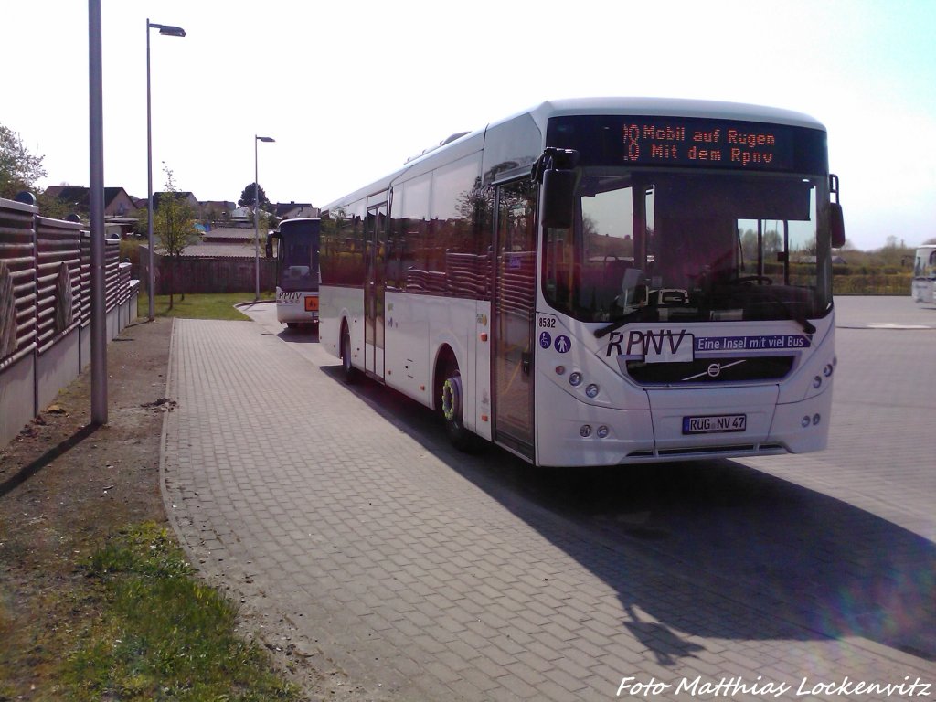 Neuer Volvo aufm Busbahnhof in Bergen am 6.5.13 