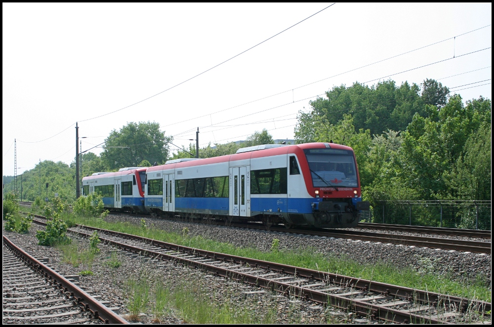 PEG VT 650.01 / 650 562 unterwegs als RB12 nach Templin Stadt (gesehen Wartenberg 21.05.2011)