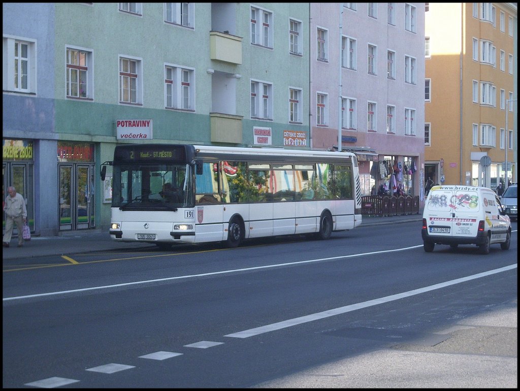 Renault Agora von Dopravni podnik mesta Decina a.s. in Dĕčn.