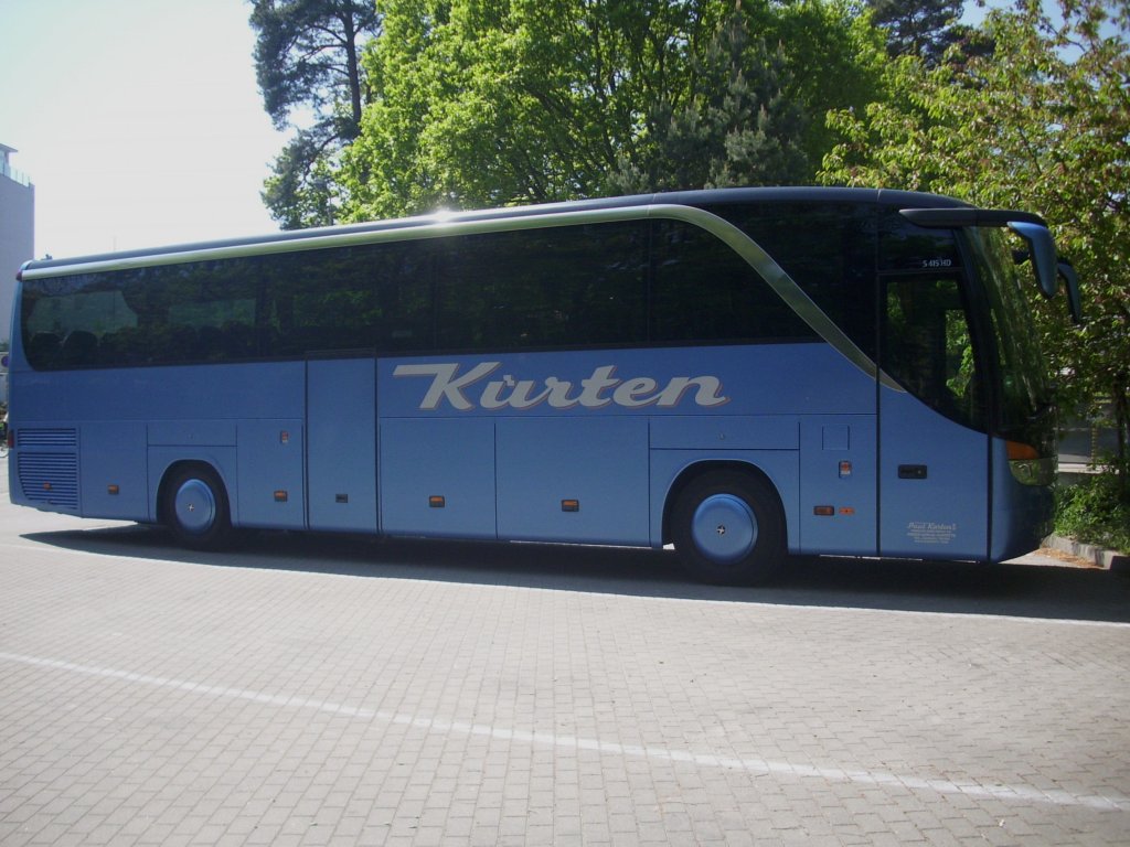 Setra 415 HD von Krten aus Deutschland in Binz.