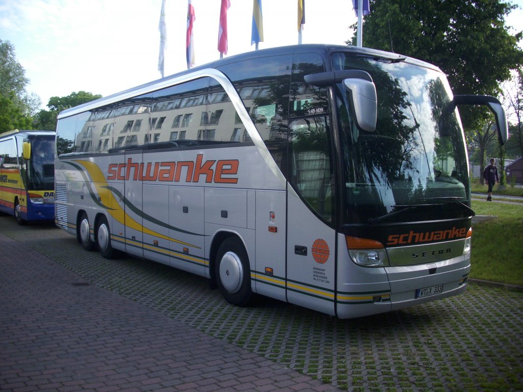 Setra 415 HDH von Schwanke aus Deutschland in Bergen.