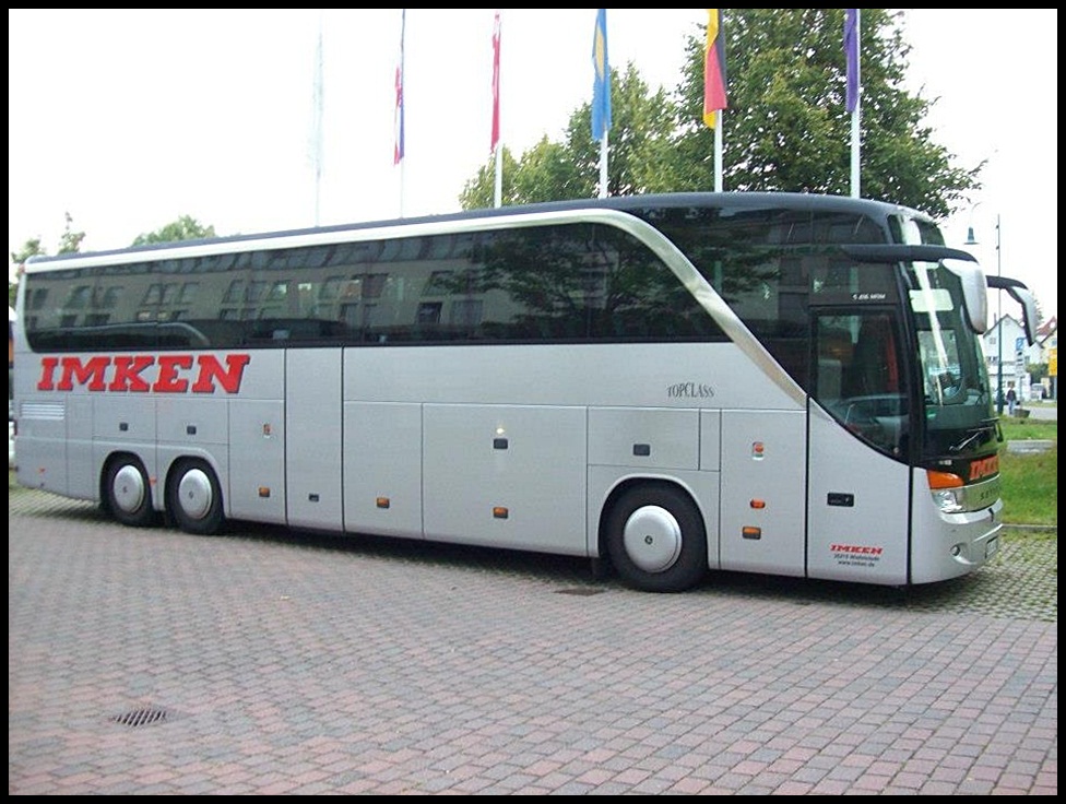 Setra 416 HDH von Imken aus Deutschland in Bergen.