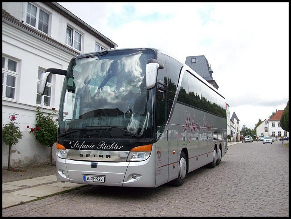 Setra 416 HDH von Stefanie Richter aus Deutschland in Putbus.