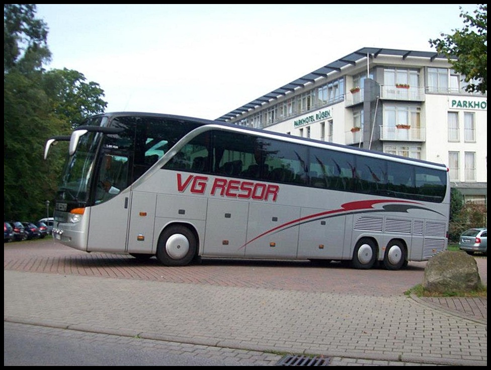 Setra 416 HDH von VG Resor aus Schweden in Bergen.