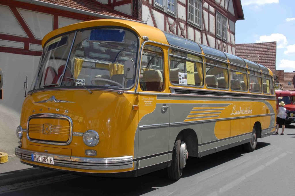 Setra Kssbohrer besucht die Fladungen Classics