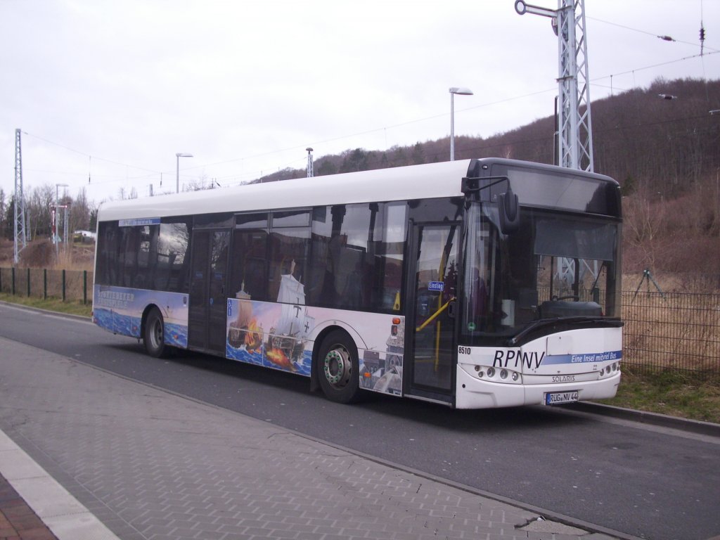 Solaris Urbino 12 der RPNV in Sassnitz. 
