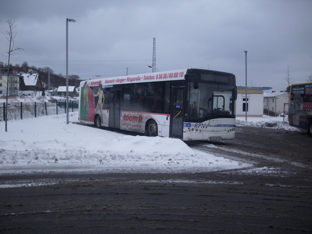 Solaris Urbino 12 der RPNV in Sassnitz.