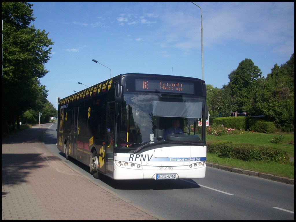 Solaris Urbino 12 der RPNV in Sassnitz.