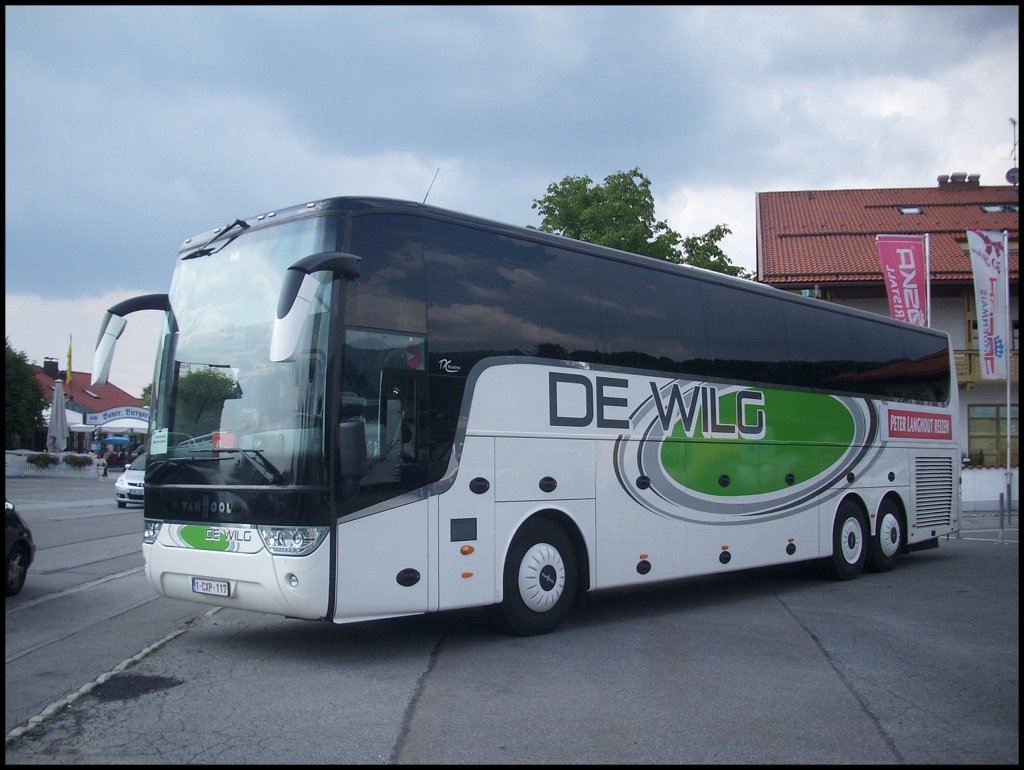 Van Hool TX16 von De Wilg aus Belgien in Bodenmais.