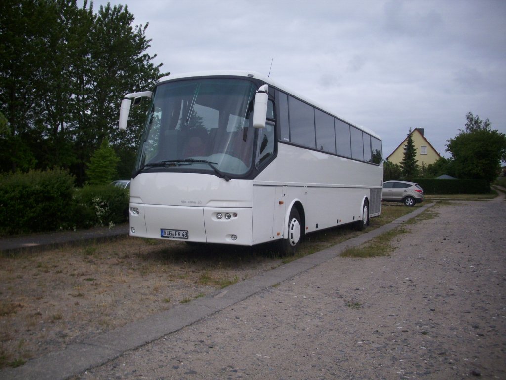 VDL Bova Futura von De Rganer aus Deutschland in Sassnitz.