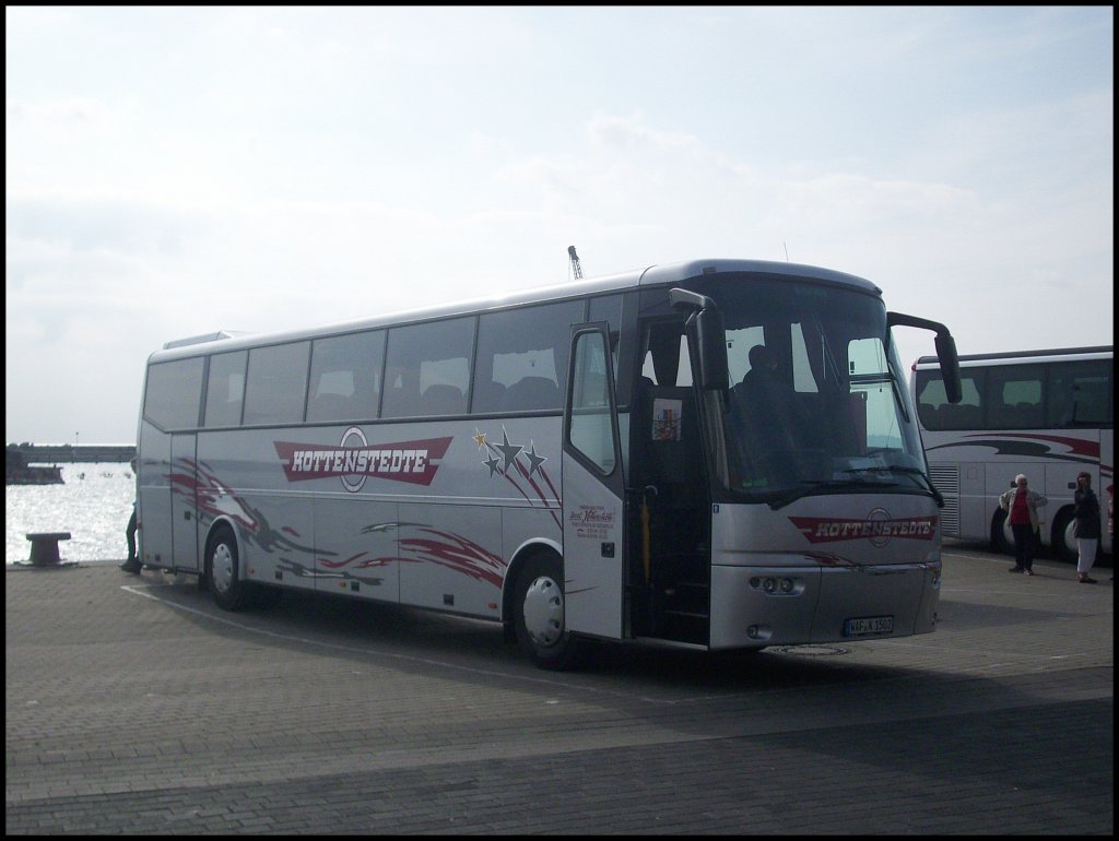 VDL Bova Futura von Kottenstedte aus Deutschland im Stadthafen Sassnitz.