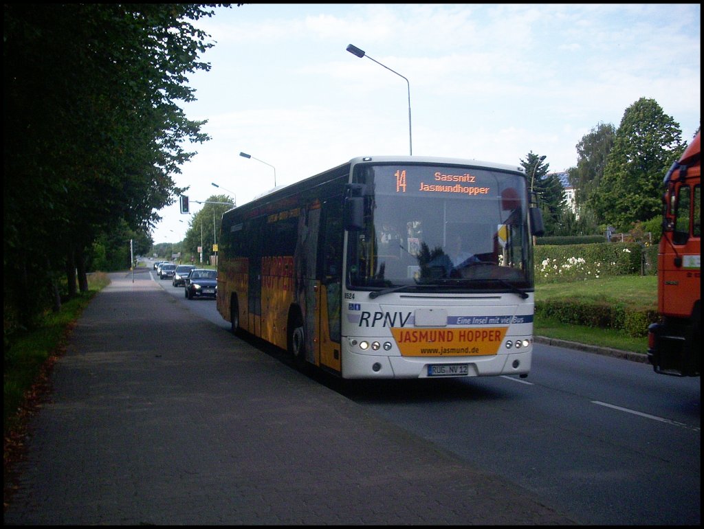 Volvo 8700 der RPNV in Sassnitz.