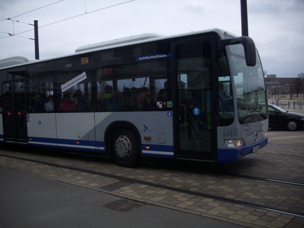 Vorderteil eines schnen Citaro Busses in Potsdam.