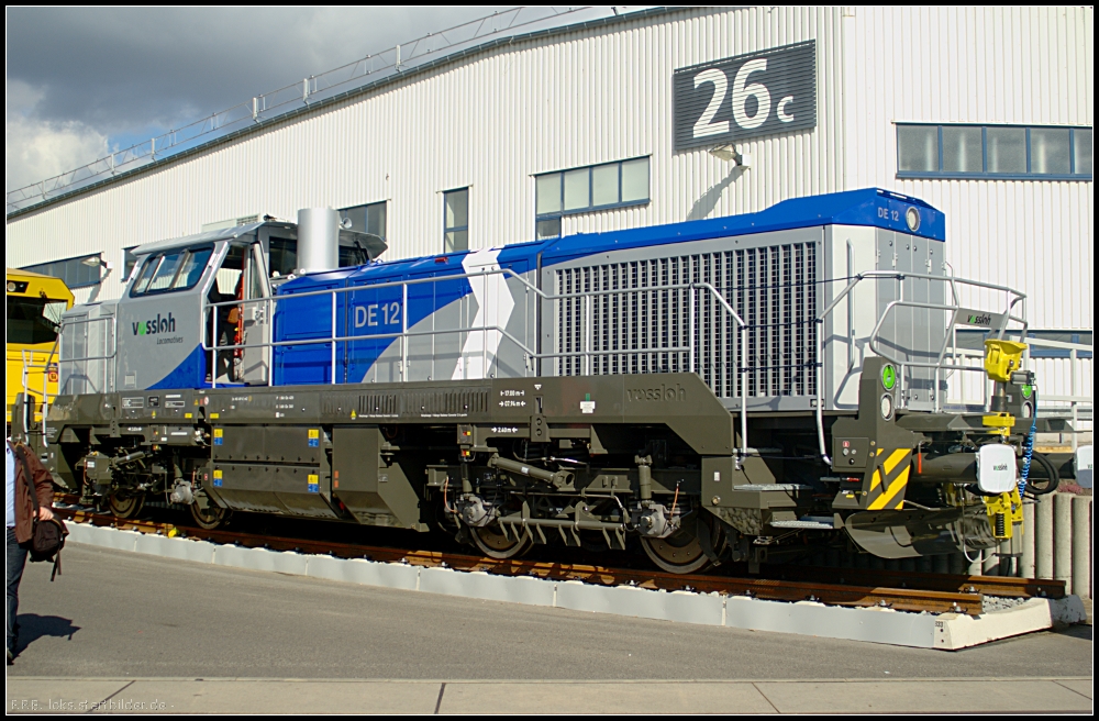 Vossloh DE 12 auf der InnoTrans 2012 in Berlin