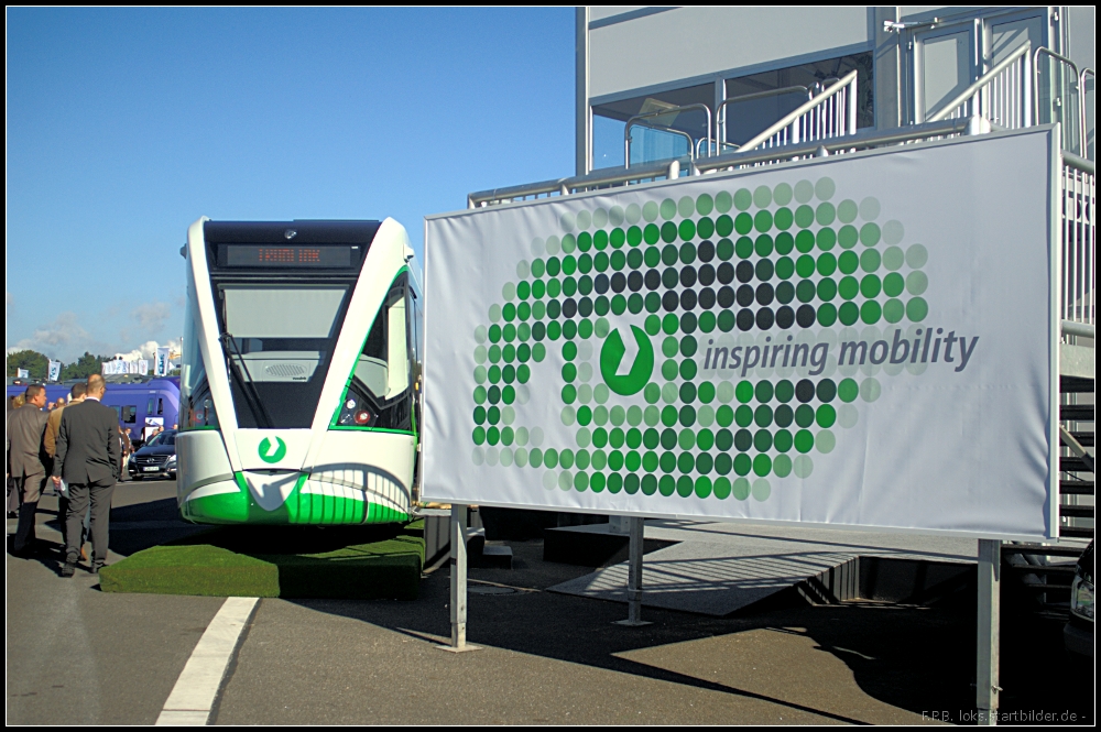 Vossloh Tramlink auf der InnoTrans 2012 in Berlin