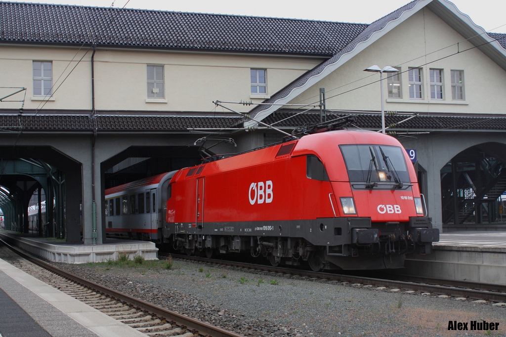 1016 010 in Darmstadt Hbf