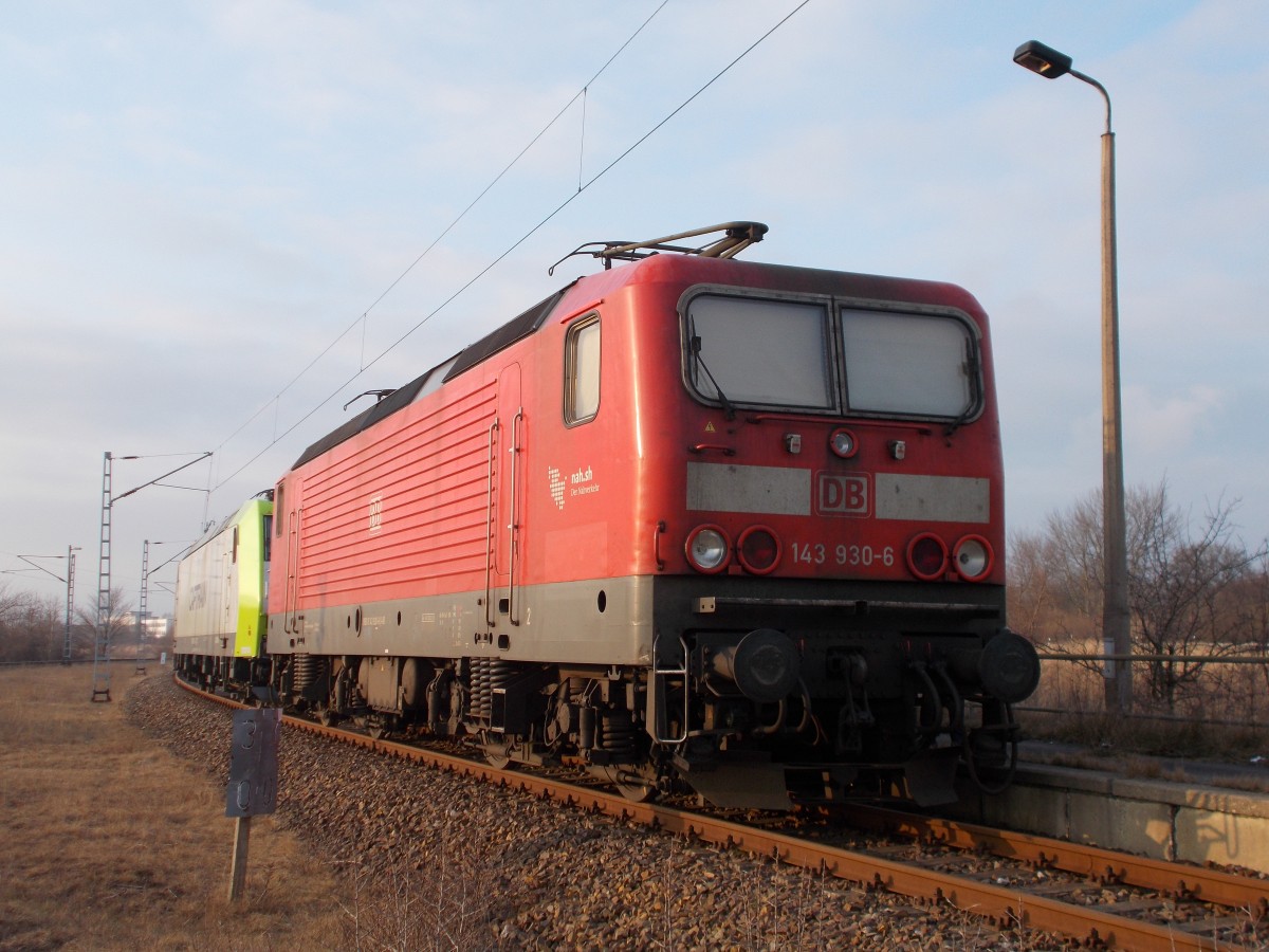 143 930 sorgte,am 10.März 2016,wieder für volle Abstellgleise,denn Sie brachte wieder mehrere Dostos nach Mukran.