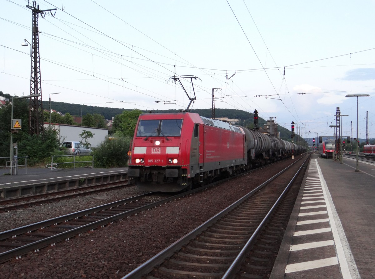 185 327 zu sehen am 24.07.14 in Gemnden am Main.