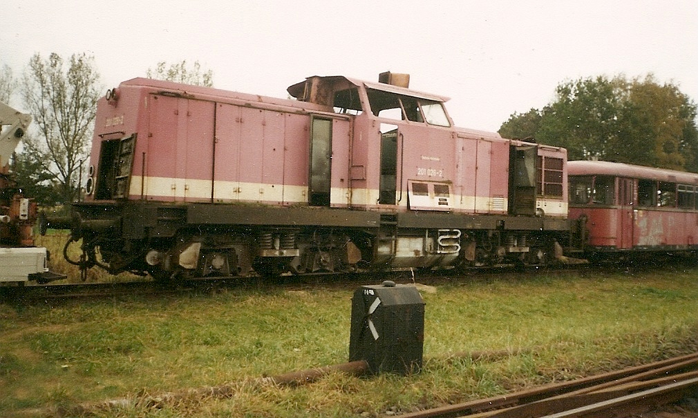 201 026 stande bei der PEG in Putlitz.