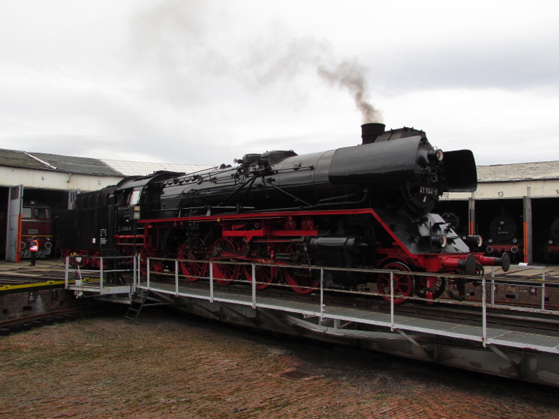 41 1144-9 im Bw Arnstadt am 08.Feb.2014