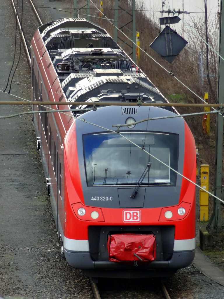 440-320 legt in Bamberg eine Pause ein.
Aufgenommen im Februar 2014.