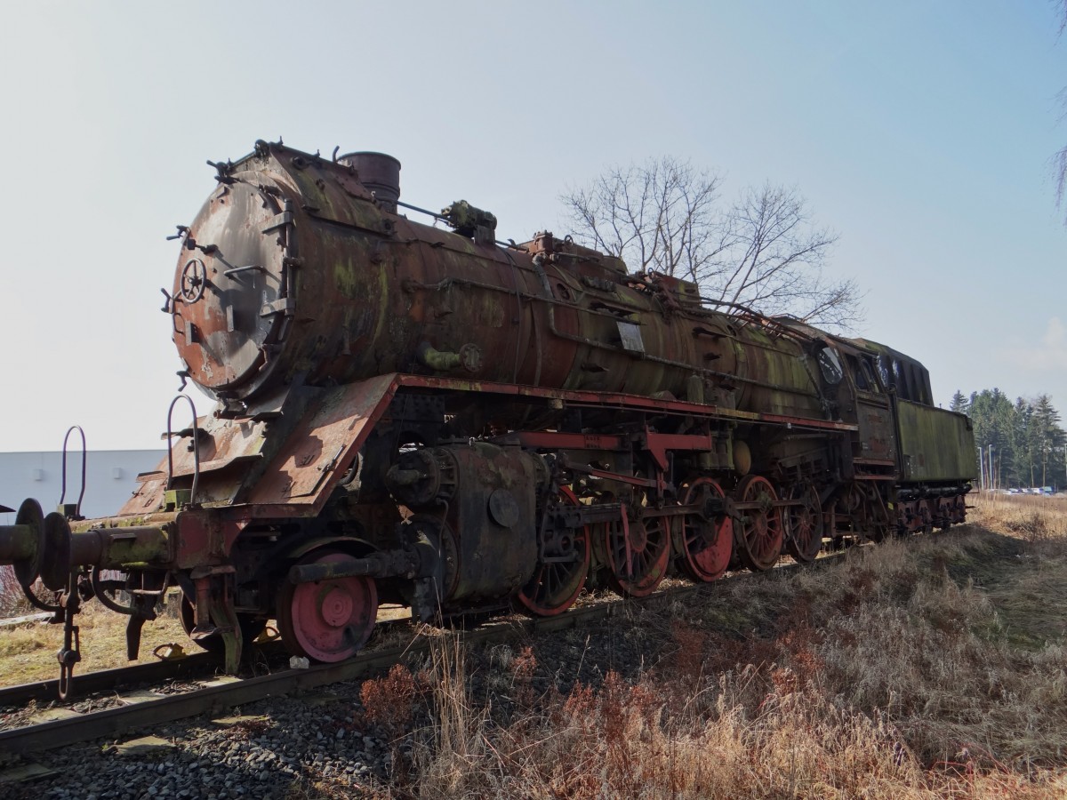 50 3523 ist hier am 05.03.14 beim Modell- und Eisenbahnclub Selb-Rehau e.V. zusehen. Vereinsmitglieder waren vor Ort / Fotoerlaubnis