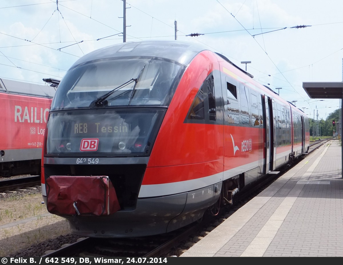 642 549 in Wismar am 24.07.2014 