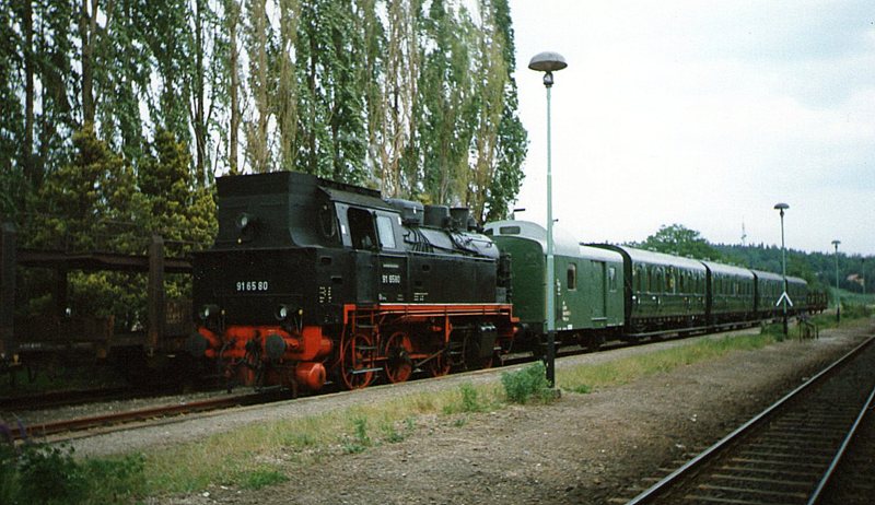 91 6580 im Bahnhof Friedrichroda