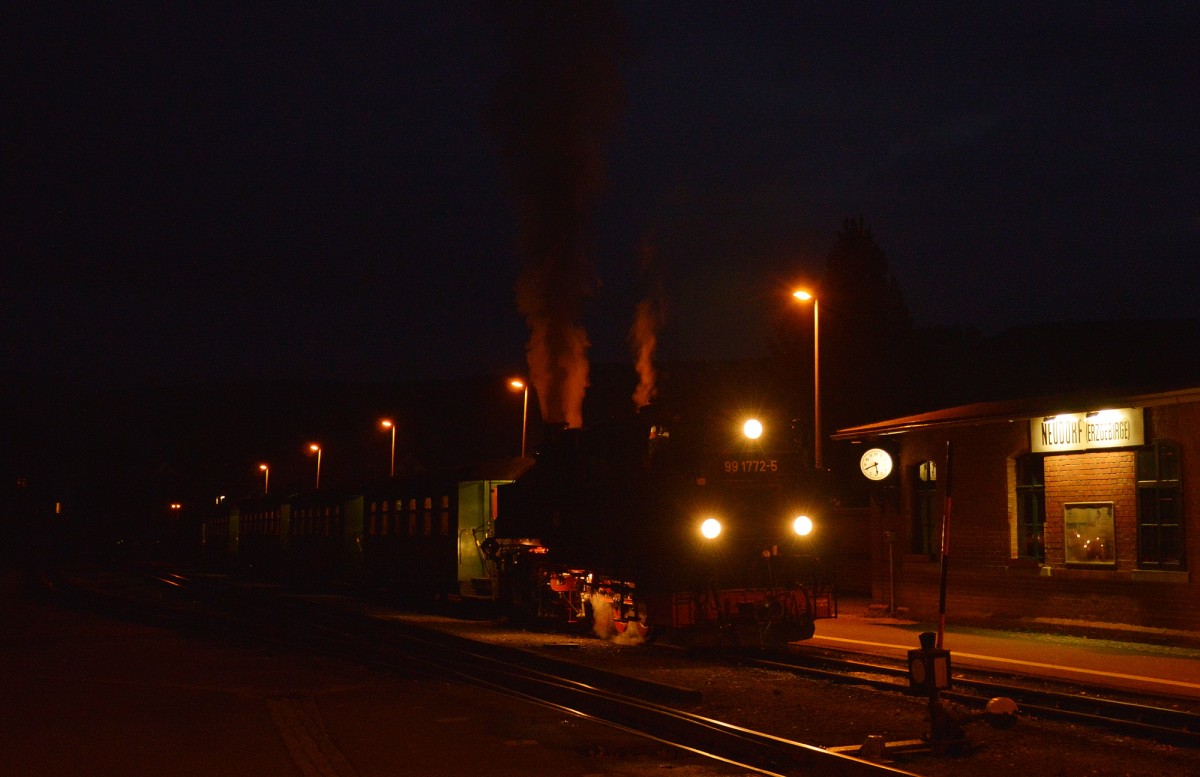 99 1772-5 mit P 1010 in Neudorf am 25.10.2015